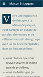 Mobile Screenshot of maisonstjacques.com